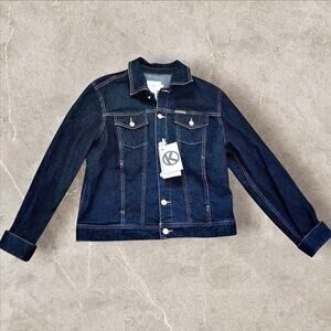 Calvin klein dark denim jacket